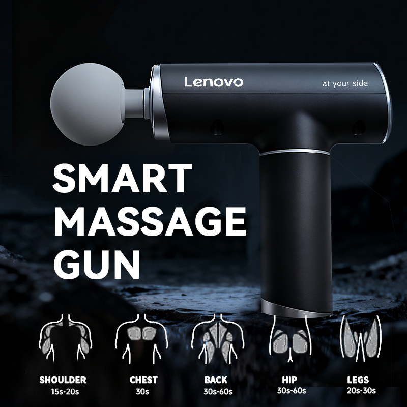 Health Wellness - Pistola de Masaje Fascial Marca Lenovo