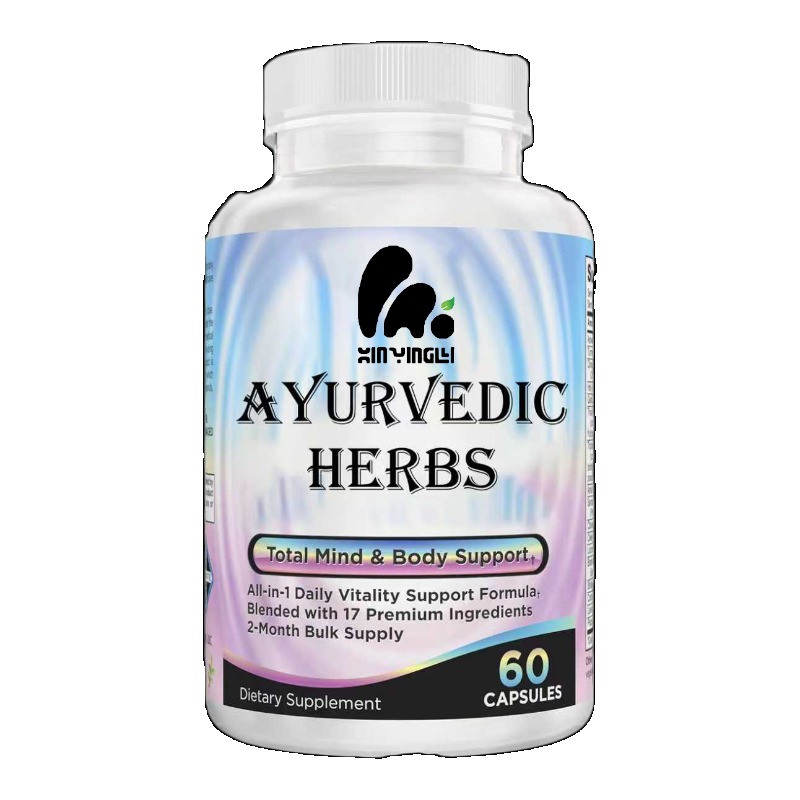 Ayurvedic & Herbal Wellness Kits - 60 cápsulas de complejo herbal ayurvédico