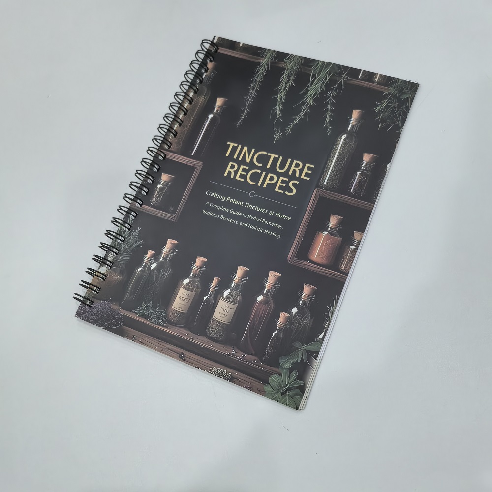 Herbal Wellness Guide - Libro de recetas de tintura para