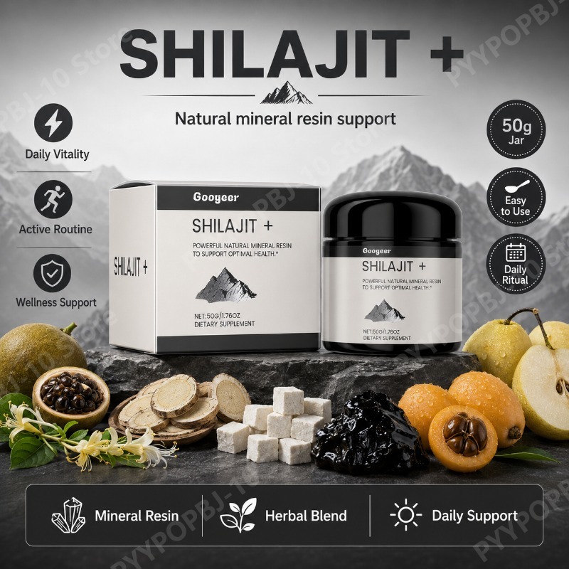 Herbal Wellness Blend - Shilajit+ Resina Mineral Natural, Mezcla Herbal