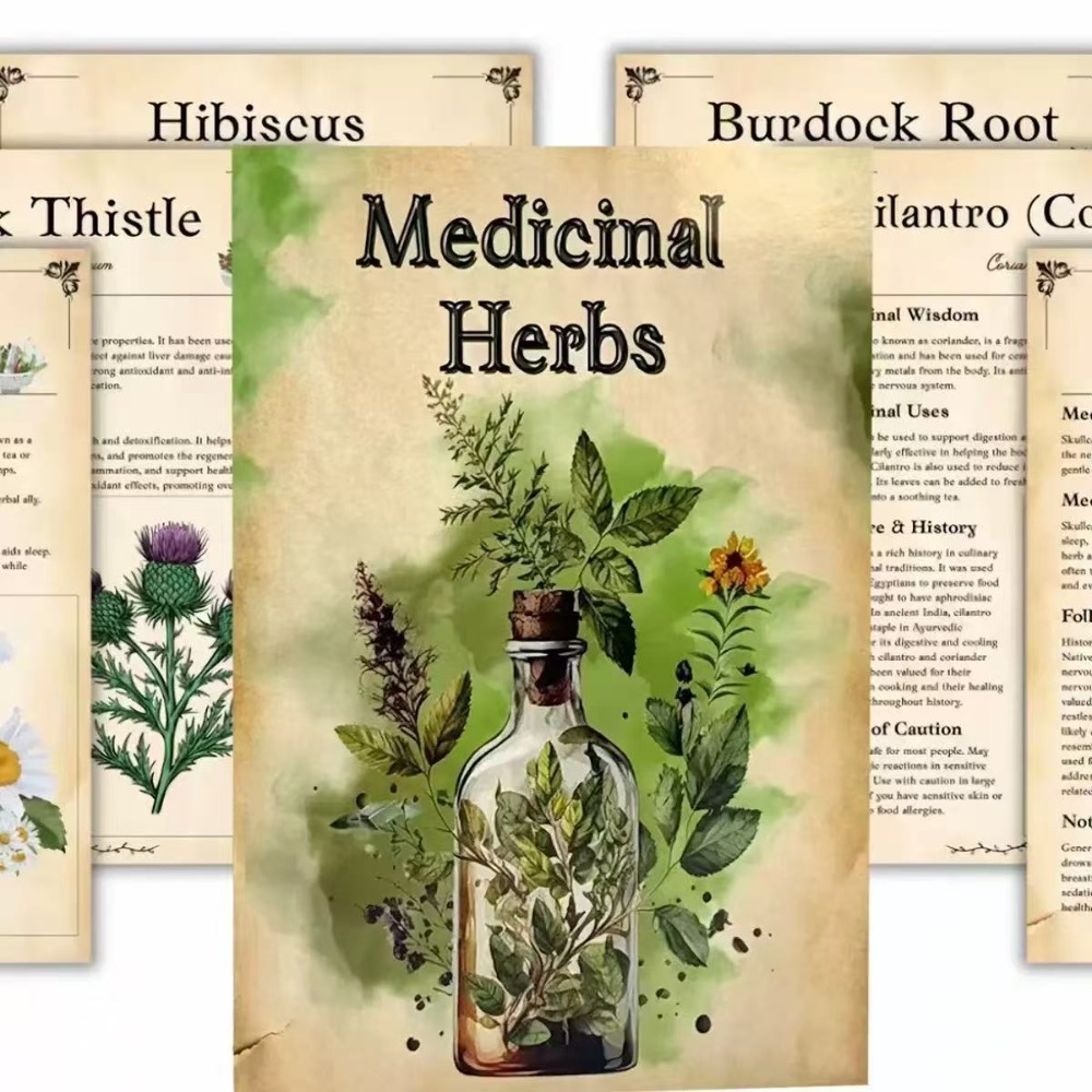 Herbal Wellness Guide - Hierbas Medicinales: Guía Visual para Identificar