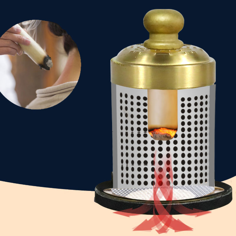 Herbal Wellness Massage - Cilindro de Moxa sin Humo –