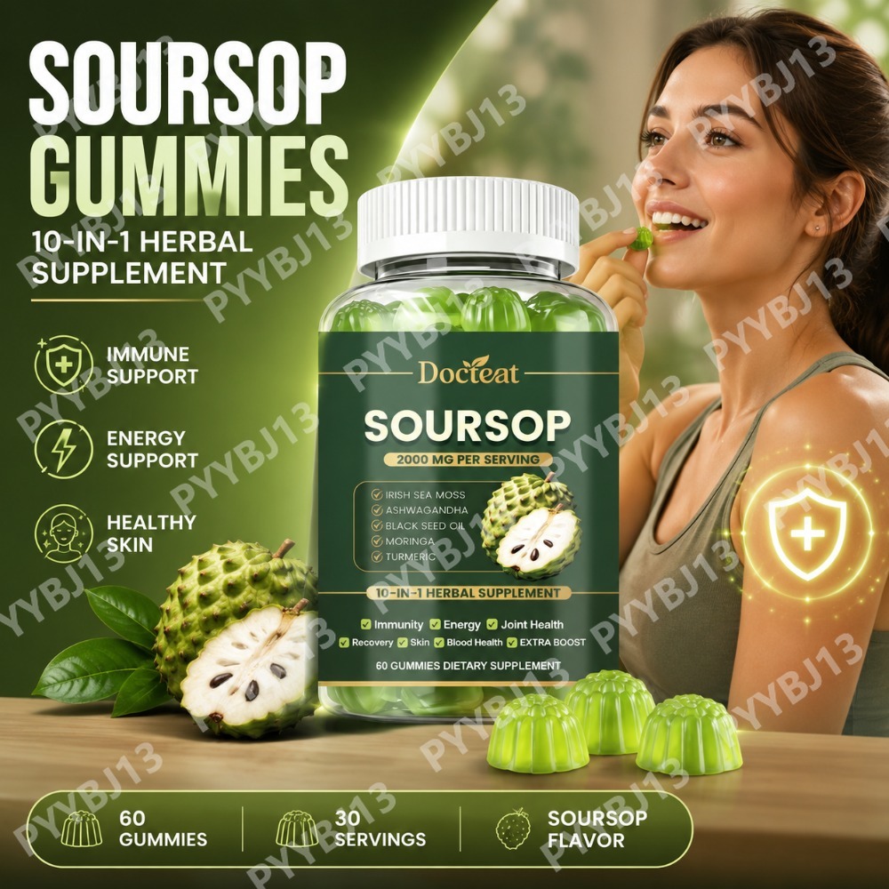 Herbal Wellness Blend - Gomitas de Guanábana Docteat con Extracto
