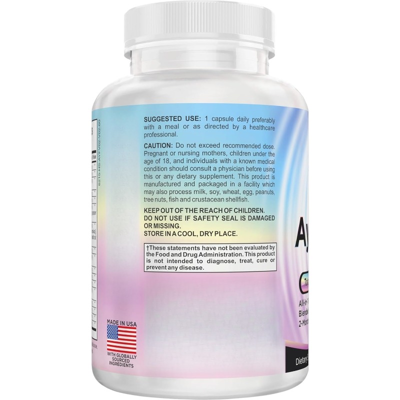 60 cápsulas de complejo herbal - Ayurvedic & Herbal Wellness Kits reseña y precio