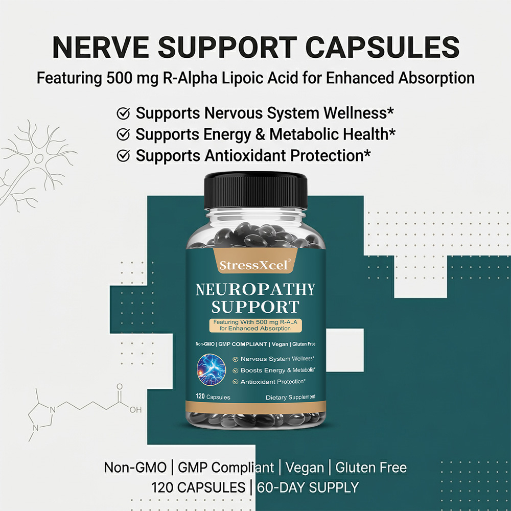 Cápsulas para la Neuropatía, M - Herbal Wellness Blend reseña y precio