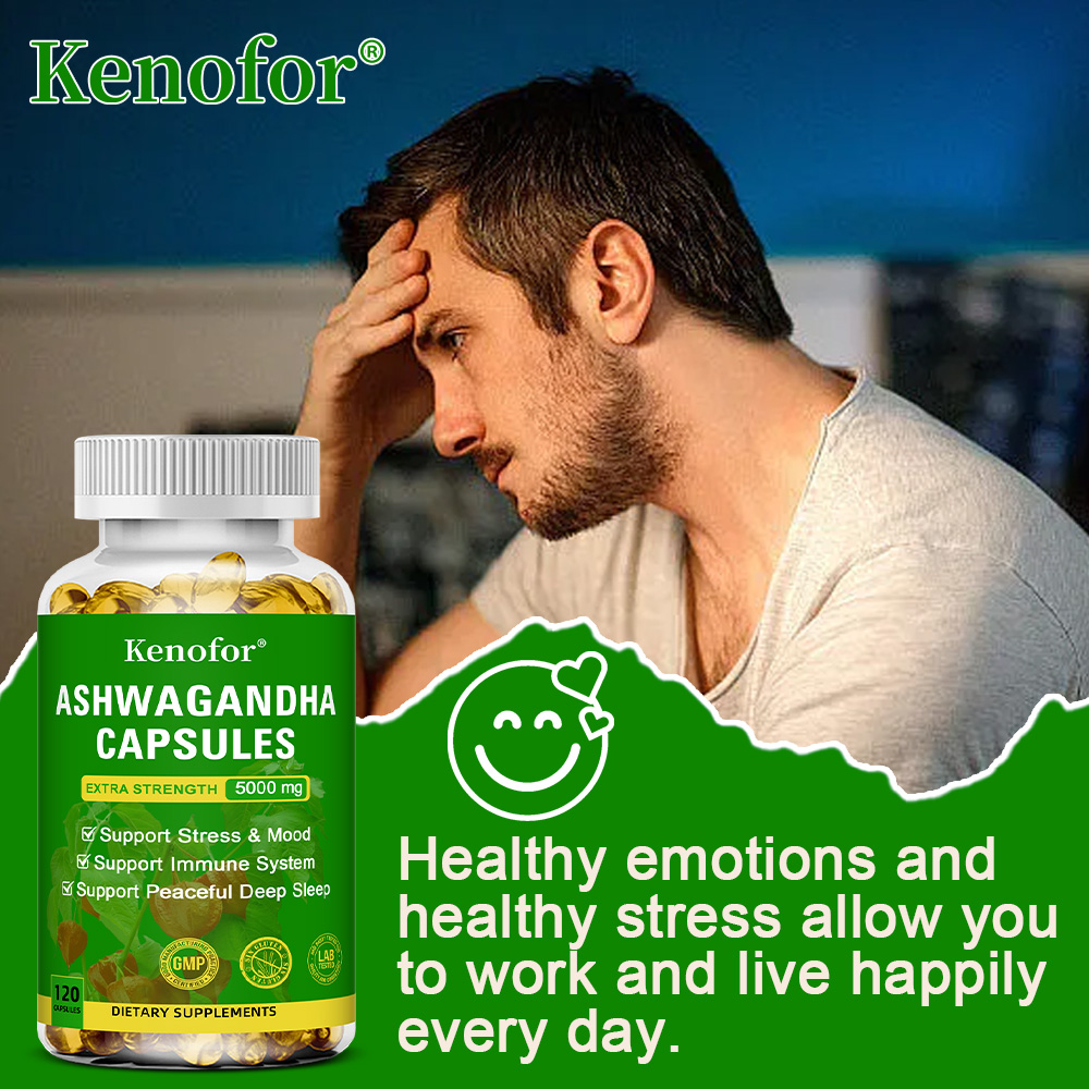 Cápsulas de Ashwagandha Comple - Herbal Wellness Blend reseña y precio
