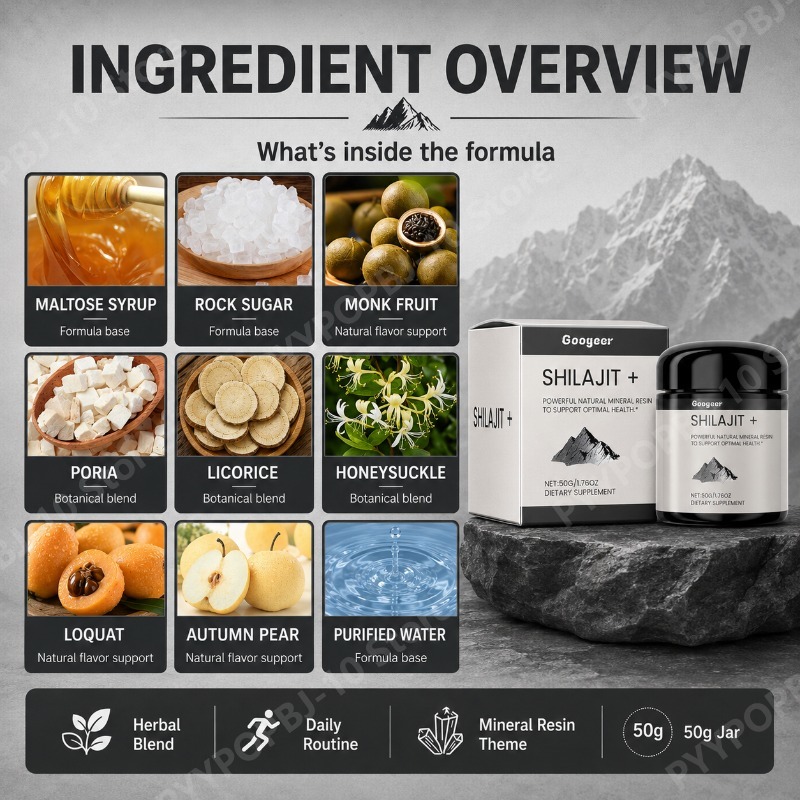 Shilajit+ Resina Mineral Natur - Herbal Wellness Blend reseña y precio