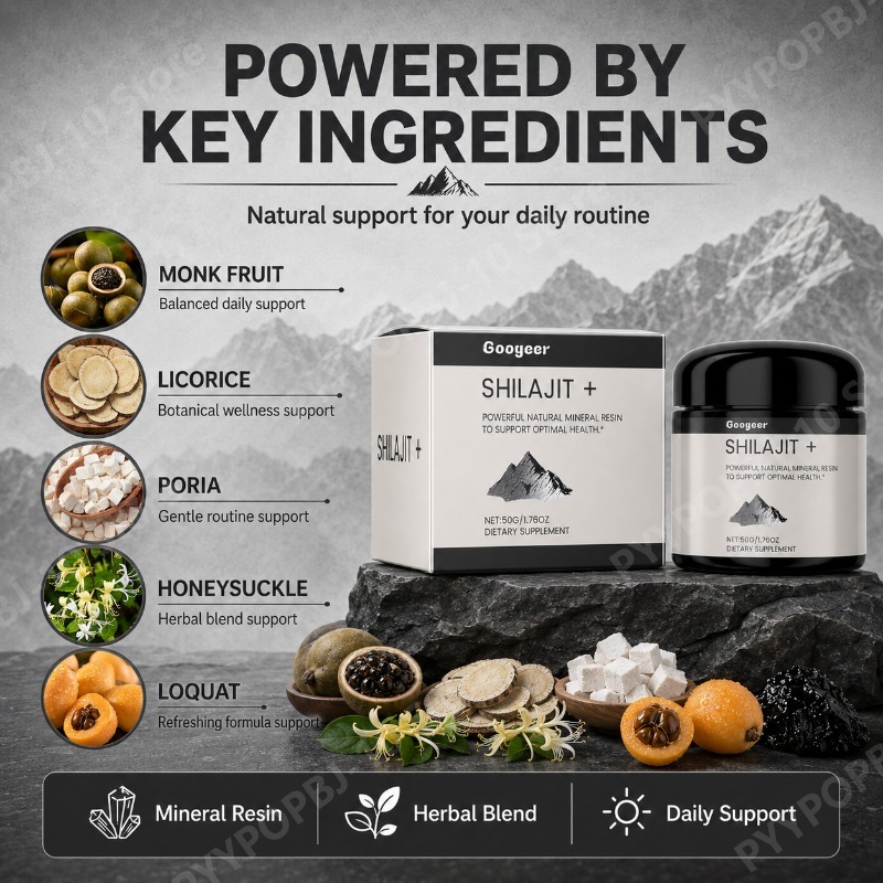 Shilajit+ Resina Mineral Natur - Herbal Wellness Blend reseña y precio