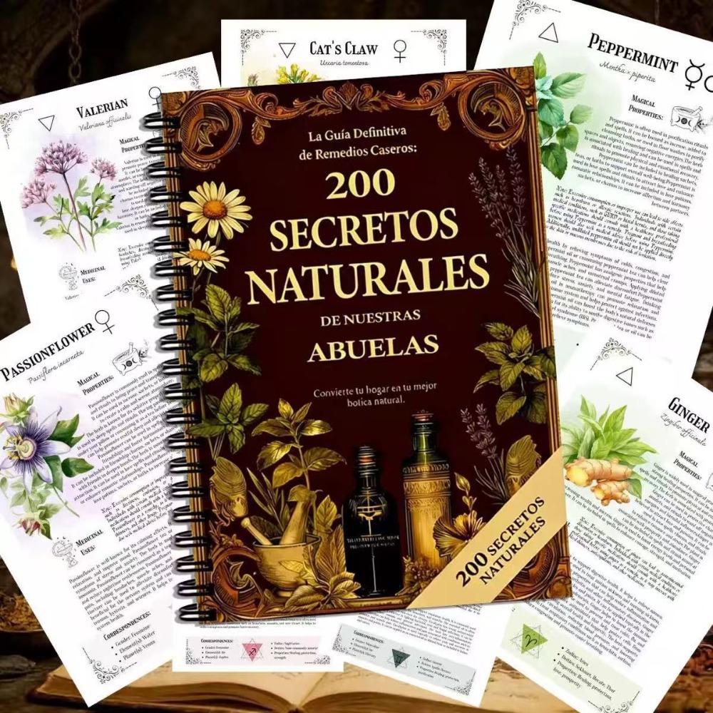 200 Secretos Naturales, Guía d - Herbal Wellness Guide reseña y precio