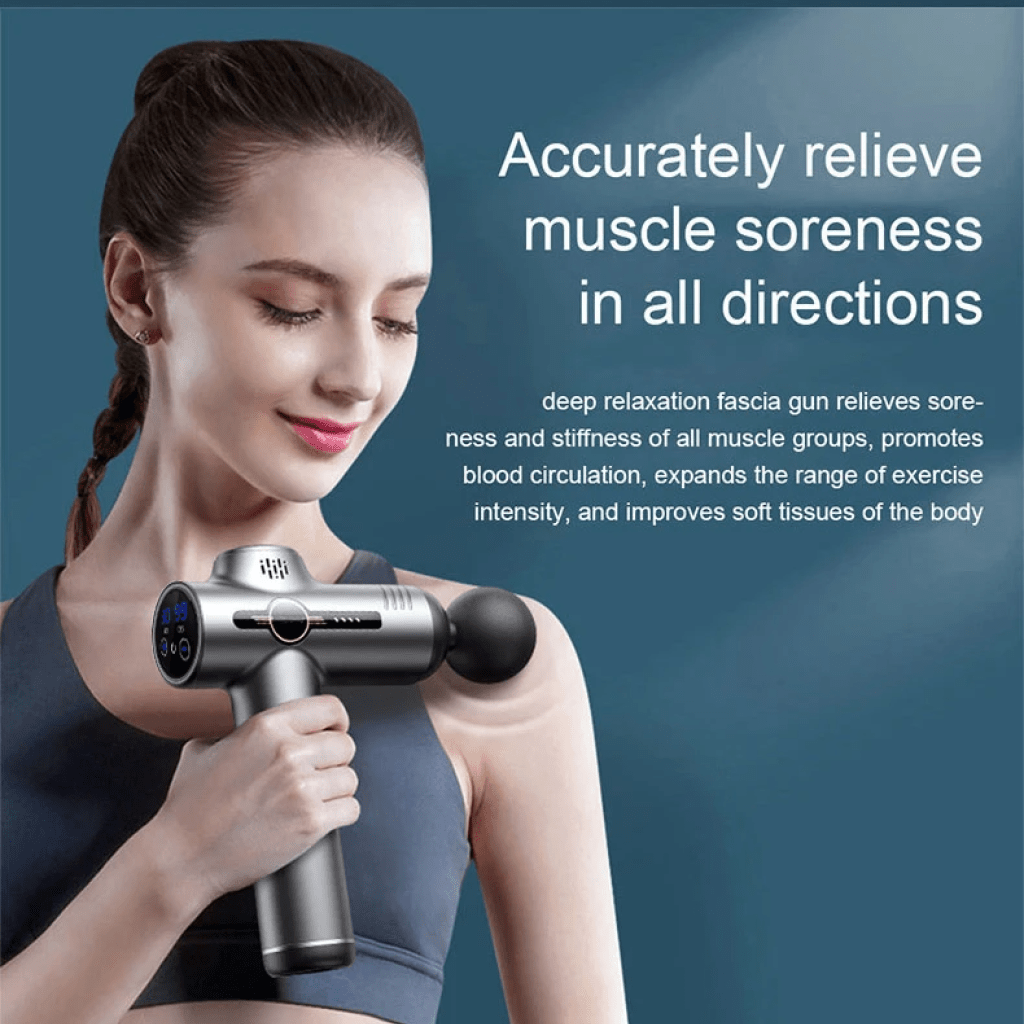 Pistola de masaje de 99 nivele - Health Wellness reseña y precio