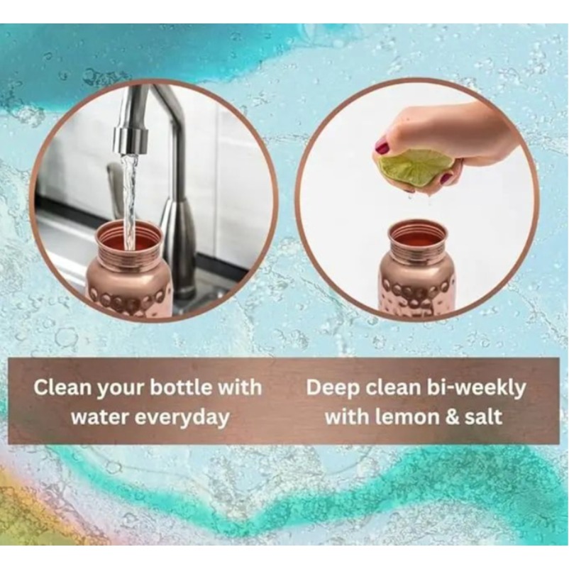 Botella de agua de acero inoxi - Ayurvedic & Herbal Wellness Kits reseña y precio