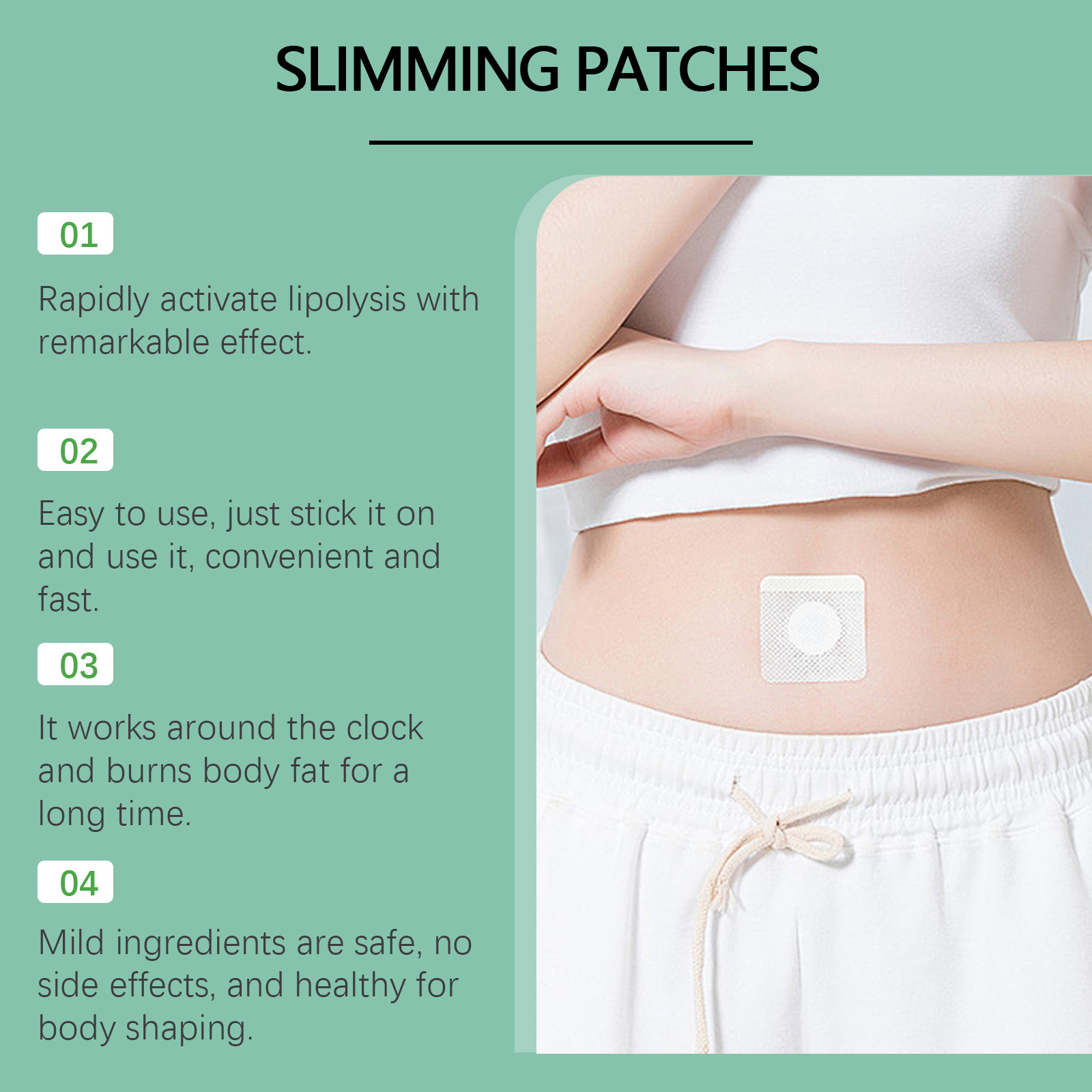 Parches Moldeadores Corporales - Herbal Wellness Patches reseña y precio